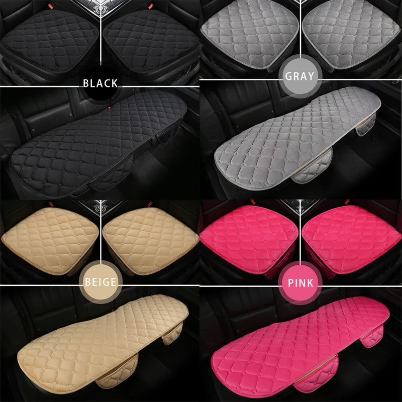 SEAMETAL Plush Car Seat Cushion – Soft, Anti-Slip & Warm – image 5