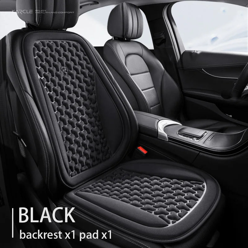 Karcle Car Seat Cover For Car Seats 3D Breathable Car Seat Protector Universal Auto Seat Cushion Convex Sweatproof Chair Mat