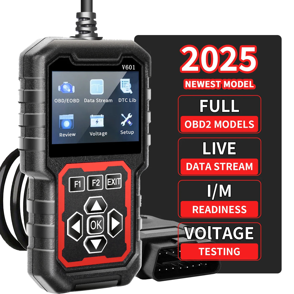 Professional Obd2 Scanner, a Car Fault Code Reader Diagnostic Tool That Supports Obd Ii Protocols since 1996, Supports Reading