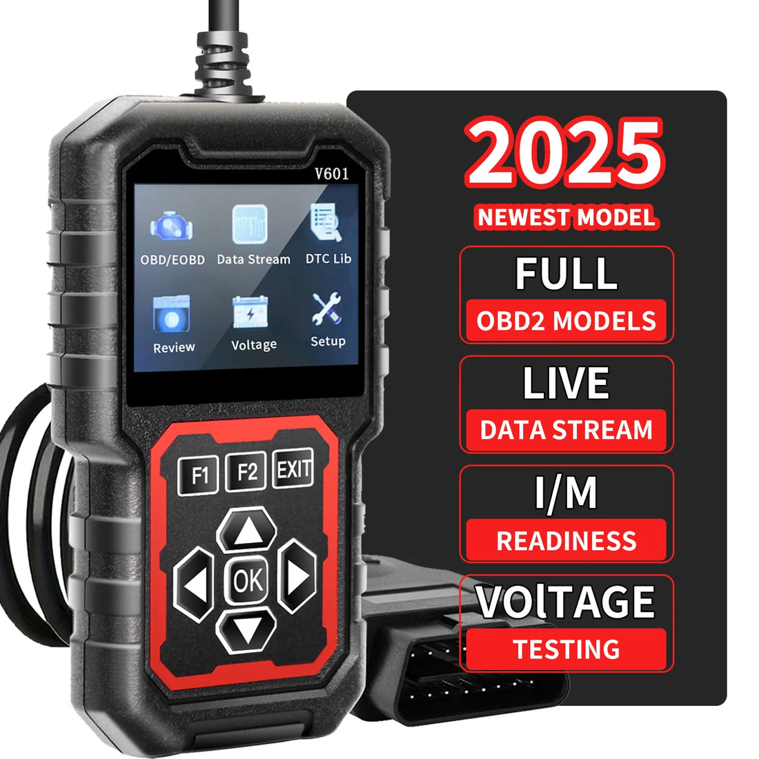 OBD2 Fault Code Reader – Plug & Play Car Diagnostic Tool