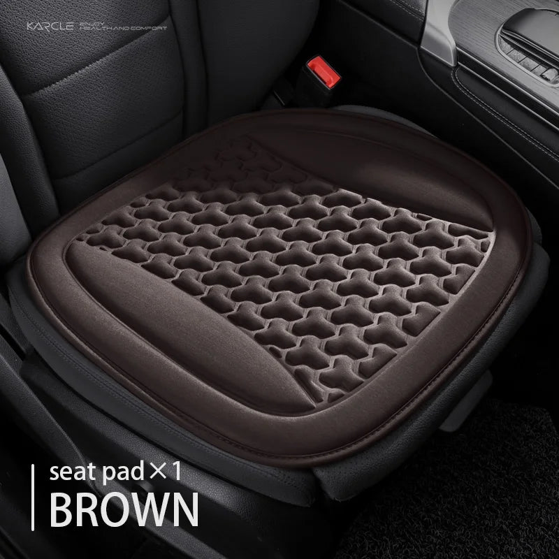 Karcle Car Seat Cover For Car Seats 3D Breathable Car Seat Protector Universal Auto Seat Cushion Convex Sweatproof Chair Mat