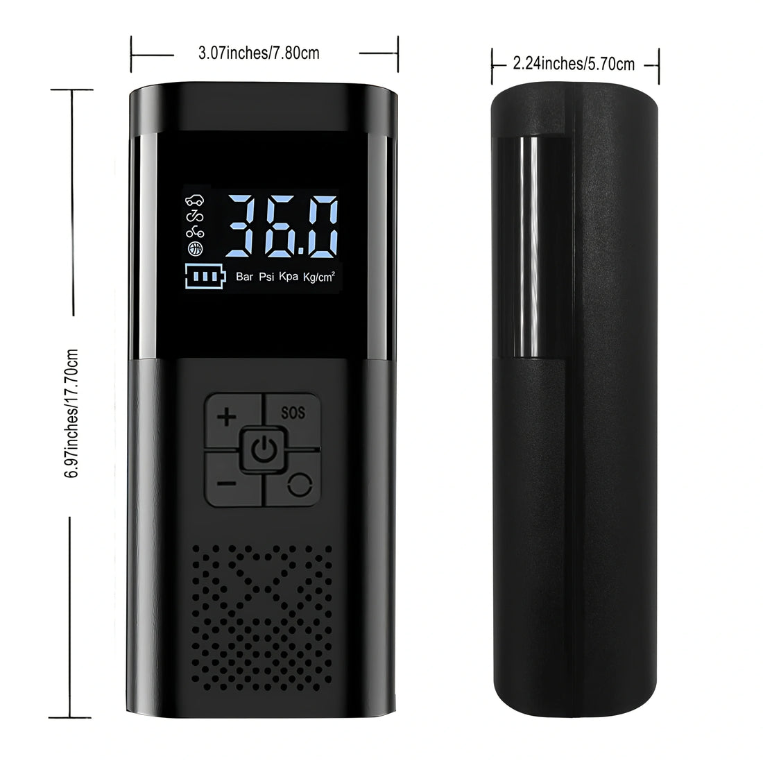 Cordless 150 PSI Tire Inflator – Rechargeable, Digital Gauge & Auto Shut-Off – image 7
