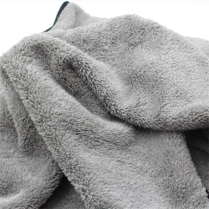 Car Cleaning Towel Upgraded Microfiber Ultra-Soft Auto Wash Towels Super Absorbent Scratch-Free Drying Cloth 40x100cm