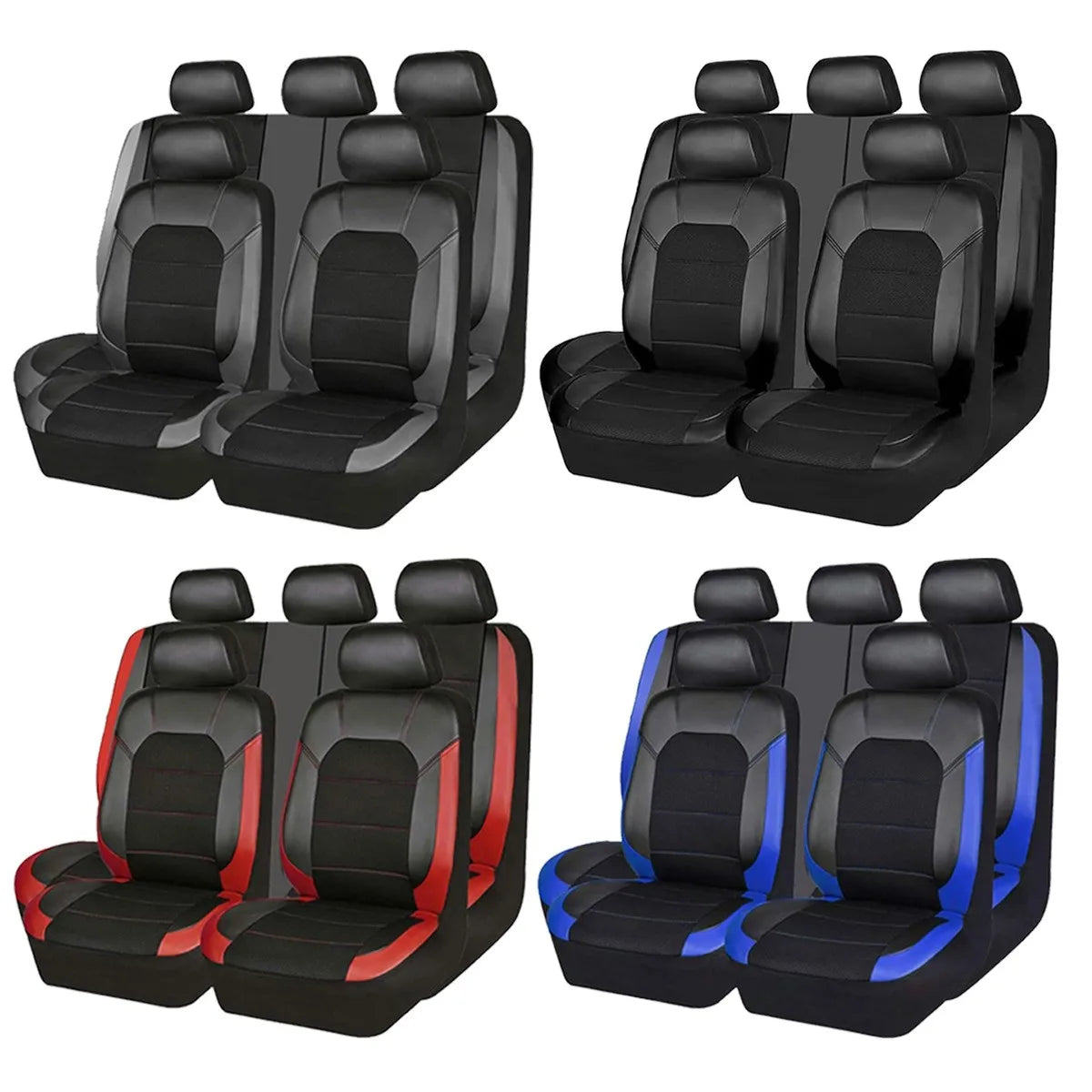 Sales Leather Mesh Fabric Car Seat Covers, Seat Cushions, Seat Covers, Breathable and Cool