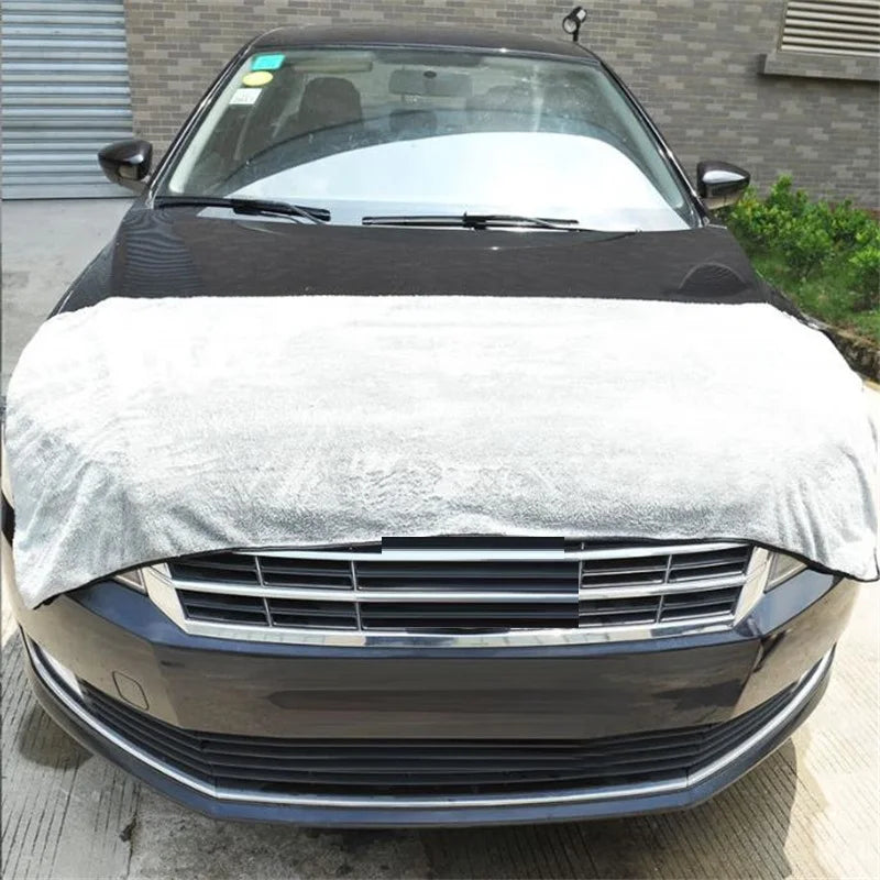 Car Cleaning Towel Upgraded Microfiber Ultra-Soft Auto Wash Towels Super Absorbent Scratch-Free Drying Cloth 40x100cm