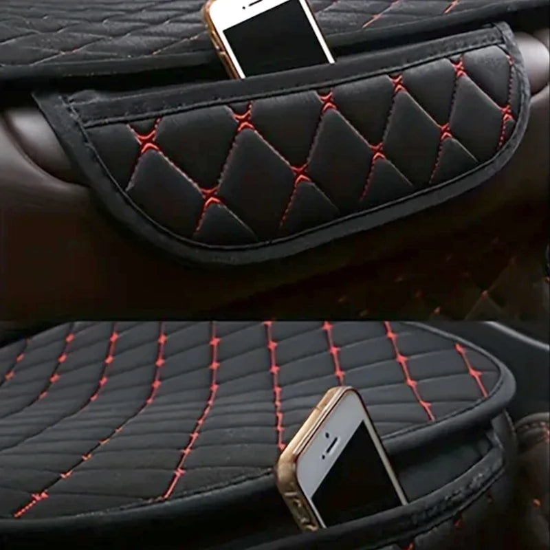 3-Piece Breathable Car Seat Cushion Set – Universal Fit – image 4