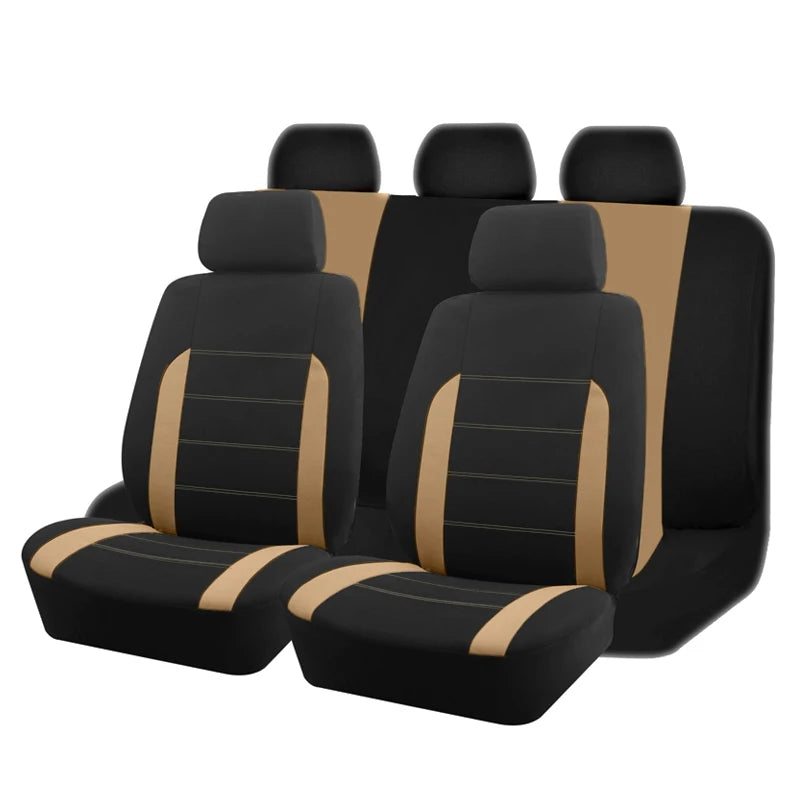 AUTO PLUS  Car Seat Covers Universal Size Fit For Most Car Suv Truck Van Car Accessories Interior Seat Covers For Car Full Set