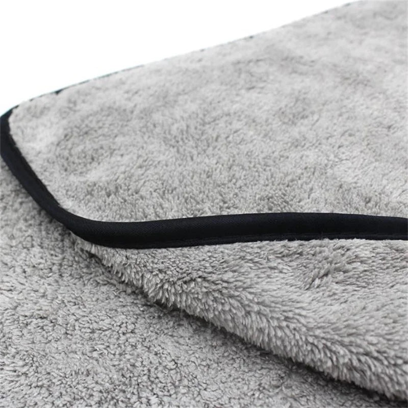 Car Cleaning Towel Upgraded Microfiber Ultra-Soft Auto Wash Towels Super Absorbent Scratch-Free Drying Cloth 40x100cm