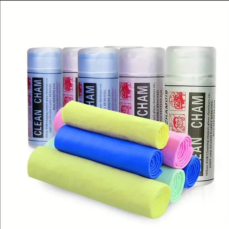 ISGTDRM Wash Car Towel Premium Quick-Dry Towel Ultra Absorbent Scratch-Free Reusable For Auto Maintenance Soft Deerskin Cloth