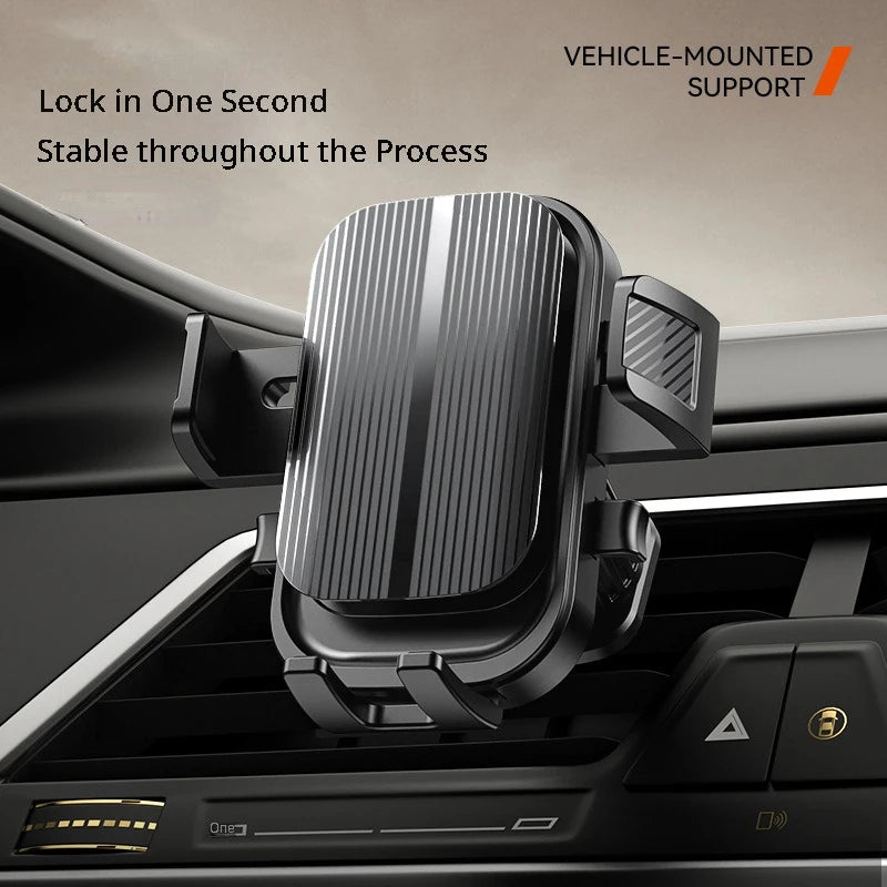 Auto-Lock Air Vent Phone Holder – Universal Fit for Most Smartphones – image 2