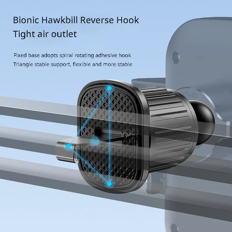 Auto-Lock Air Vent Phone Holder – Universal Fit for Most Smartphones – image 4