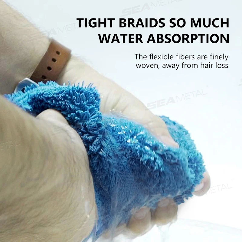 SEAMETAL 1200GSM Microfiber Drying Towel – Double-Sided, Scratch-Free – image 3